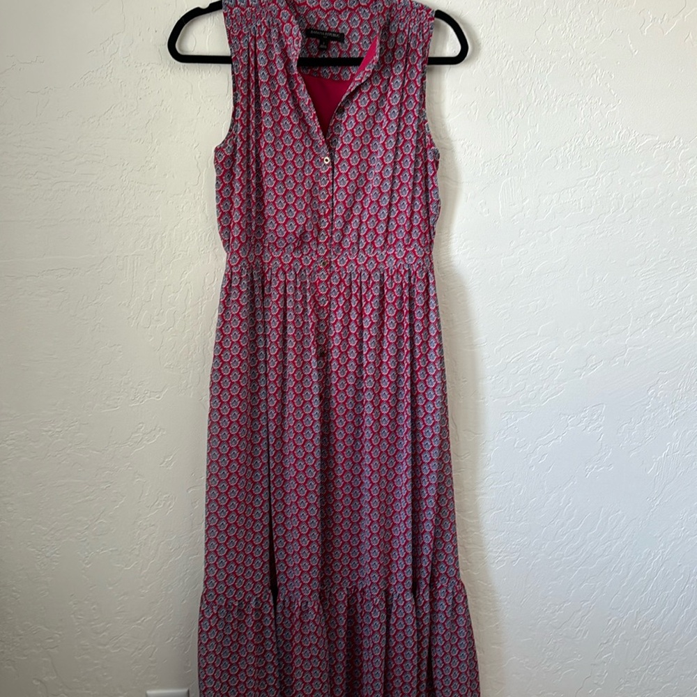 Banana Republic Red Printed Dress 2